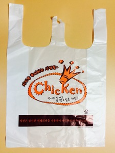치킨비닐봉지 대 3000매 포대 배달 봉투 업소용