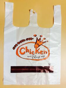 치킨비닐봉지 대 100장 배달 봉투 업소용